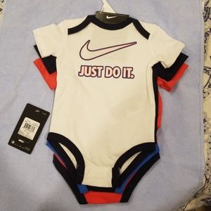 Nike 3 pack onesies